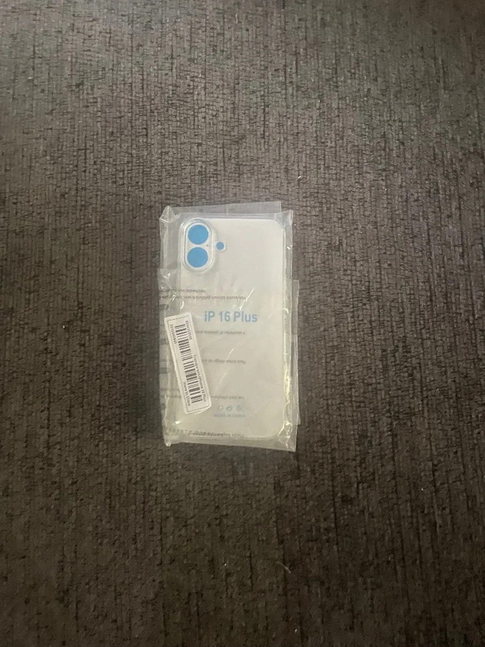 iPhone 16 Plus Clear Case - New Sealed Transparent Cover